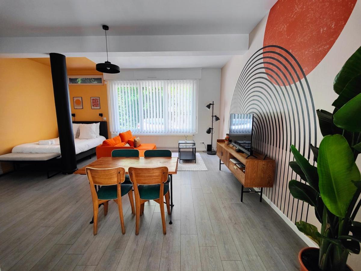 Le Rainbow - Grand Studio Avec Terrasse Dunkirk Exterior photo